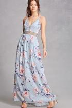 Forever21 Soieblu Floral Maxi Dress