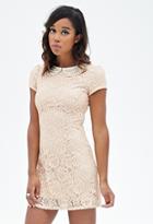 Forever21 Embellished Collar Lace Dress