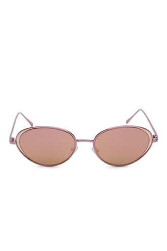 Forever21 Metallic Oval Sunglasses