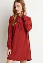 Forever21 Self-tie Bow Shift Dress