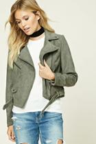 Forever21 Contemporary Stretch-knit Tee