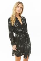 Forever21 Horse Print Shirt Dress