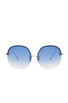 Forever21 Ombre Premium Round Sunglasses