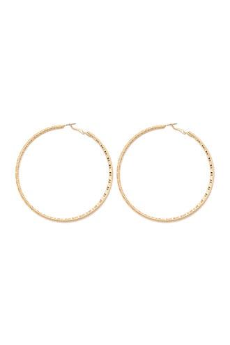 Forever21 Wavy & Textured Hoop Earrings