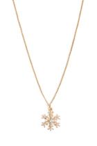 Forever21 Snowflake Pendant Necklace