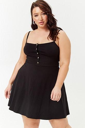 Forever21 Plus Size Cami Skater Dress