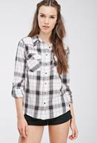 Forever21 Button-down Plaid Shirt