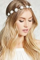 Forever21 Floral Rope Headwrap