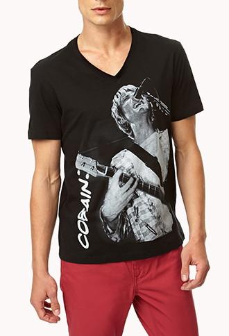 21 Men Cobain(c) V-neck Tee