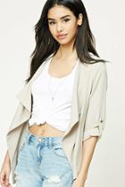 Forever21 Drape-front Jacket