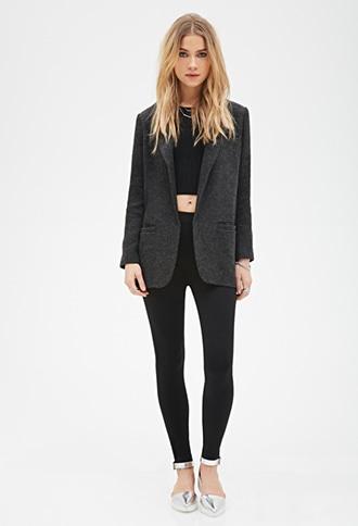 Forever21 Side-zipper Leggings