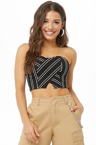 Forever21 Sweetheart Cropped Tube Top