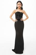 Forever21 Strapless Bow-front Prom Gown