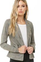 Forever21 Plaid Collared Jacket