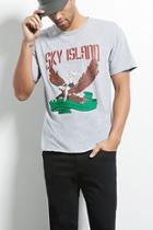 Forever21 Bleach Sky Island Graphic Tee