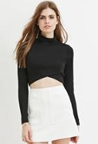 Love21 Women's  Contemporary Textured Mini Skirt