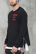 Forever21 Above All Else Zip Sweatshirt