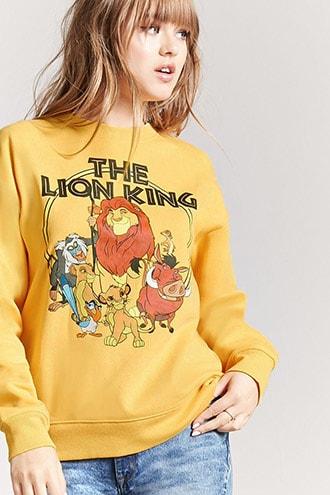 Forever21 The Lion King Graphic Sweatshirt
