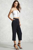 Forever21 Pleated Cropped Pants