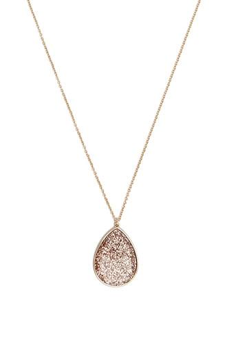 Forever21 Glitter Longline Necklace