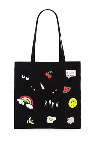 Forever21 Don't Touch Graphic Eco Tote