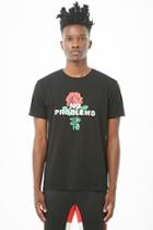 Forever21 No Problems Floral Graphic Tee