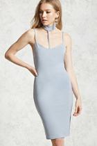 Forever21 Contemporary Choker Midi Dress