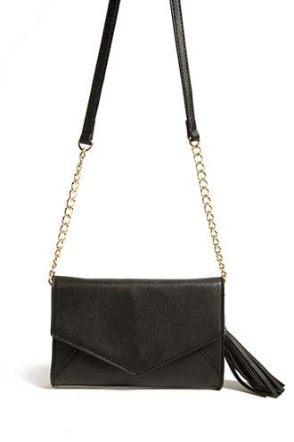 Forever21 Faux Leather Envelope Crossbody Bag
