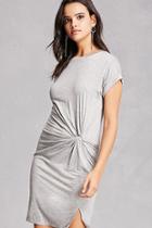 Forever21 Faux-wrap T-shirt Dress
