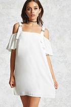 Forever21 D-ring Open-shoulder Dress