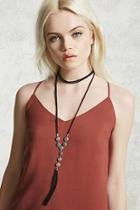 Forever21 Medallion Wrap Choker