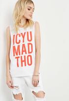 Forever21 Married To The Mob U Mad Muscle Tee