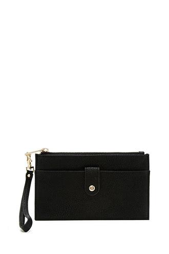 Forever21 Faux Leather Wrist Strap Wallet