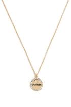 Forever21 Gratitude Pendant Necklace