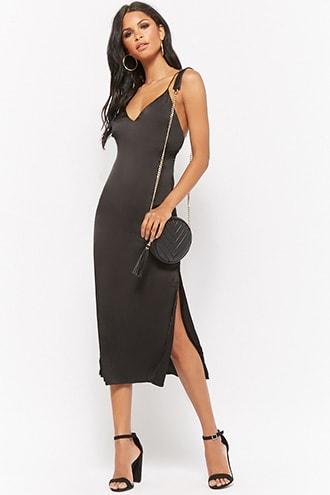 Forever21 Satin Midi Dress