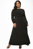 Forever21 Plus Size Boat Neck Maxi Dress