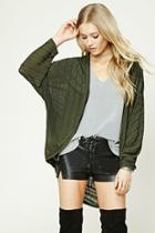 Forever21 Ribbed Knit Cocoon Cardigan