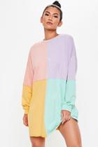 Forever21 Missguided Colorblock Sweater Dress