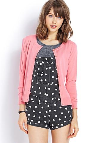 Forever21 Retro Flower Cardigan