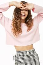 Forever21 Boxy Cropped Sweater Top
