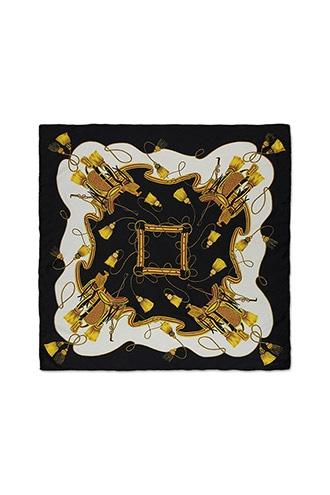 Forever21 Repurposed Satin Tassel Scarf
