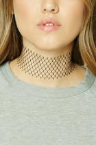 Forever21 Fishnet Choker