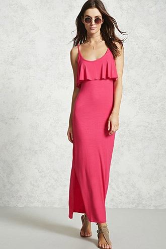 Forever21 Flounce Maxi Dress