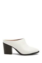 Forever21 Lfl By Lust For Life Topstitched Mules