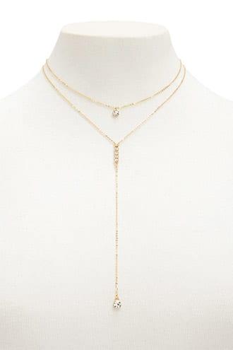 Forever21 Drop-chain Necklace Set