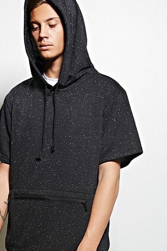 21 Men Men's  Victorious Zip-front Longline Hoodie