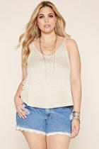 Forever21 Plus Women's  Plus Size V-back Cami