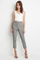 Forever21 Houndstooth Plaid Trousers