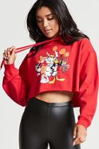 Forever21 Space Jam Cropped Hoodie