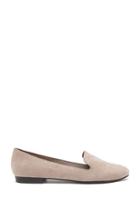Forever21 Women's  Grey Faux Suede Loafers
